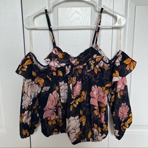medium floral forever 21 top